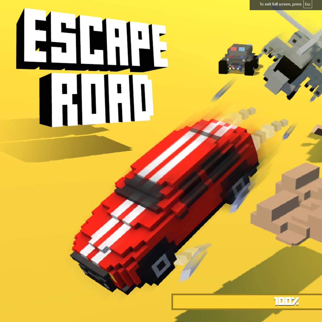 screenshot of escape road